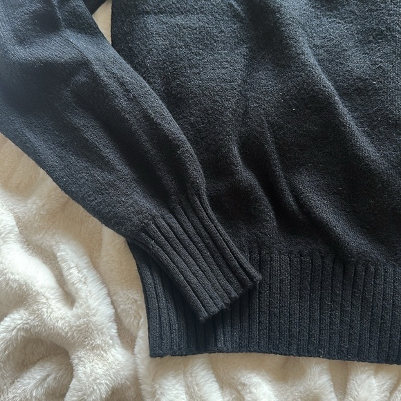 loft relaxed every day sweater - black - Picture 5 of 6